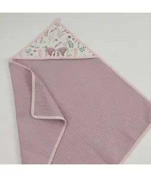 Baby towel Dusty Pink